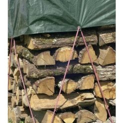 Bâche de protection bois très résistante - Votre bois protégé vite