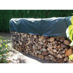 Bâche de protection bois très résistante - Votre bois protégé vite