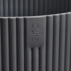 Cache-Pot Vibes fold rond Anthracite ELHO - Style instantané chez vous