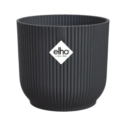 Cache-Pot Vibes fold rond Anthracite ELHO - Style instantané chez vous