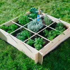 Carré potager en bois de Pin FSC - Cultivez dès aujourd'hui