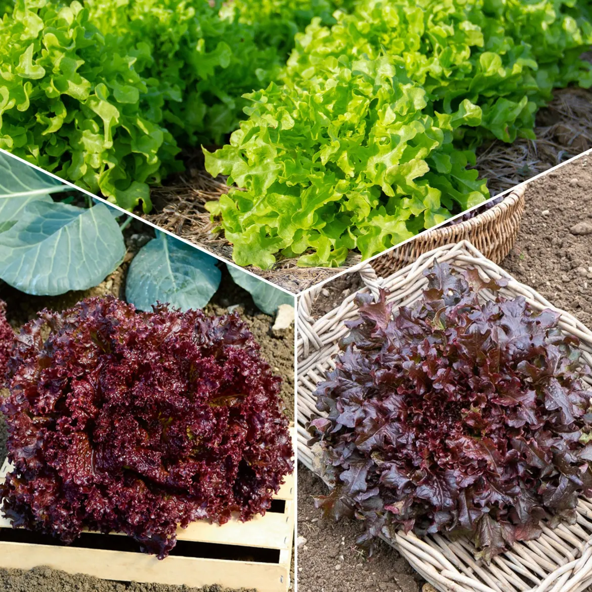 Collection de salades à couper - Coupez, ça repousse