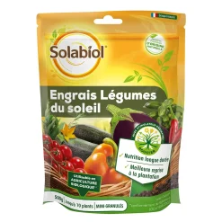 Engrais plantes et légumes du soleil SOLABIOL - Des légumes gorgés de soleil