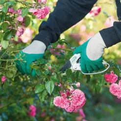 Gant Rosier vert et gris - Taillez vos rosiers sans piqûre