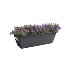 Jardinière Barcelona Anthracite ELHO - Un balcon fleuri en 5 min