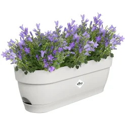 Jardinière vibia campana blanc ELHO - Le balcon fleuri en 5 min
