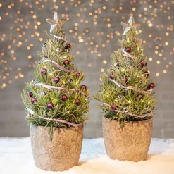 Lavande de Noël - Sapin parfumé prêt à poser