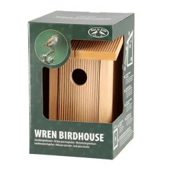Nichoir en bois naturel - Des oiseaux chez vous vite