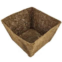 Panier coco carré - Vos plantes de bassin bien fixées