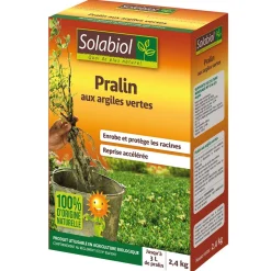Pralin aux argiles vertes SOLABIOL - Racines protégées, reprise réussie